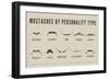 Mustaches Personalities-Jason Johnson-Framed Art Print