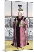 Mustafa II, Ottoman Emperor, (1808)-John Young-Mounted Giclee Print