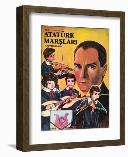 Mustafa Kemal Ataturk-null-Framed Giclee Print