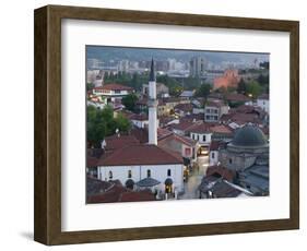 Mustafa Pasha Mosque, Skopje, Macedonia-Walter Bibikow-Framed Photographic Print