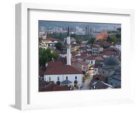 Mustafa Pasha Mosque, Skopje, Macedonia-Walter Bibikow-Framed Photographic Print