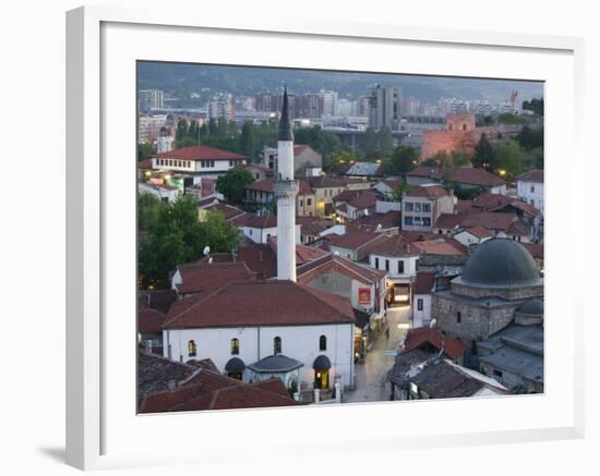 Mustafa Pasha Mosque, Skopje, Macedonia-Walter Bibikow-Framed Photographic Print