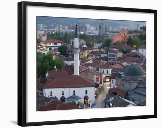 Mustafa Pasha Mosque, Skopje, Macedonia-Walter Bibikow-Framed Photographic Print