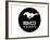 Mustang 50 Years Black Logo-null-Framed Premium Giclee Print