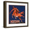 Mustang, American Fruit Growers-null-Framed Art Print