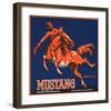 Mustang, American Fruit Growers-null-Framed Art Print