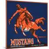Mustang, American Fruit Growers-null-Mounted Art Print