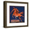 Mustang, American Fruit Growers-null-Framed Art Print