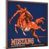 Mustang, American Fruit Growers-null-Mounted Art Print