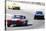 Mustang and Corvette Racing Watercolor-NaxArt-Stretched Canvas