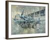 Mustang at Warton-Peter Miller-Framed Giclee Print