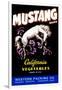 Mustang Brand California Vegetables-null-Framed Art Print