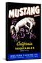 Mustang Brand California Vegetables-null-Framed Stretched Canvas