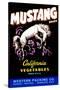 Mustang Brand California Vegetables-null-Stretched Canvas