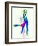 Mustang Girl 2-NaxArt-Framed Art Print