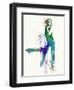 Mustang Girl-NaxArt-Framed Art Print