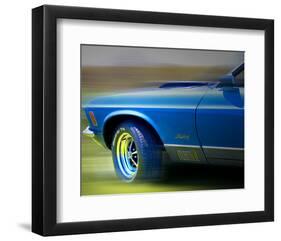 Mustang Mach One-Richard James-Framed Art Print