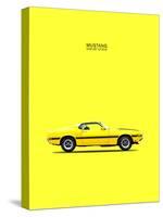 Mustang Shelby GT350 69 Yellow-Mark Rogan-Stretched Canvas