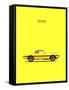 Mustang Shelby GT350 69 Yellow-Mark Rogan-Framed Stretched Canvas