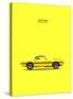 Mustang Shelby GT350 69 Yellow-Mark Rogan-Stretched Canvas