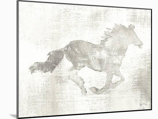 Mustang Study Neutral-Studio Mousseau-Mounted Art Print