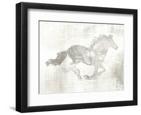 Mustang Study Neutral-Studio Mousseau-Framed Art Print