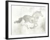 Mustang Study Neutral-Studio Mousseau-Framed Art Print