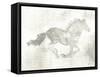 Mustang Study Neutral-Studio Mousseau-Framed Stretched Canvas