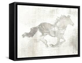 Mustang Study Neutral-Studio Mousseau-Framed Stretched Canvas