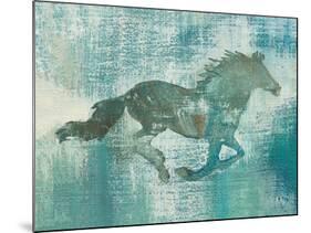 Mustang Study-Studio Mousseau-Mounted Art Print