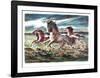 Mustang-Lumen Martin Winter-Framed Collectable Print