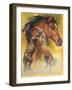 Mustang-Barbara Keith-Framed Giclee Print