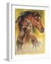 Mustang-Barbara Keith-Framed Giclee Print