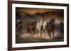 Mustangs on the Move-Bobbie Goodrich-Framed Giclee Print