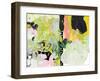 Mustard Fields In Style-Niya Christine-Framed Art Print