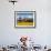 Mustard Fields with the Annapurna Range of the Himalayas in the Background, Gandaki, Nepal, Asia-Mark Chivers-Framed Photographic Print displayed on a wall