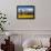 Mustard Fields with the Annapurna Range of the Himalayas in the Background, Gandaki, Nepal, Asia-Mark Chivers-Framed Photographic Print displayed on a wall