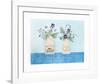 Mustard for Blue Flowers-Mary Faulconer-Framed Collectable Print