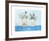 Mustard for Blue Flowers-Mary Faulconer-Framed Collectable Print