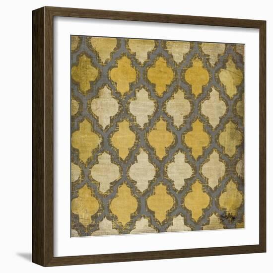 Mustard Modele I-Elizabeth Medley-Framed Art Print