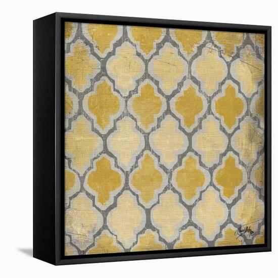 Mustard Modele II-Elizabeth Medley-Framed Stretched Canvas