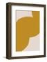 Mustard Shape Organic-THE MIUUS STUDIO-Framed Photographic Print