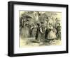 Mustering for the School Treat Switzerland-null-Framed Giclee Print