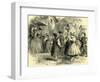 Mustering for the School Treat Switzerland-null-Framed Giclee Print