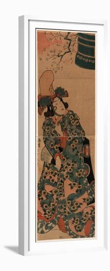 Musume Dojoji-Utagawa Kunisada-Framed Premium Giclee Print