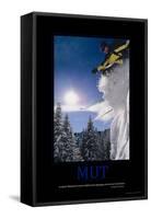 Mut (German Translation)-null-Framed Stretched Canvas