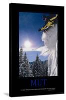 Mut (German Translation)-null-Stretched Canvas