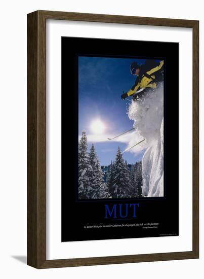 Mut (German Translation)-null-Framed Photo