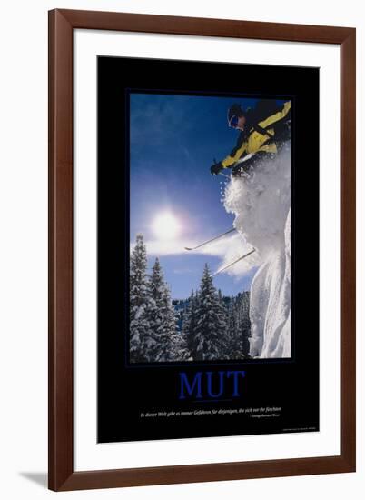 Mut (German Translation)-null-Framed Photo