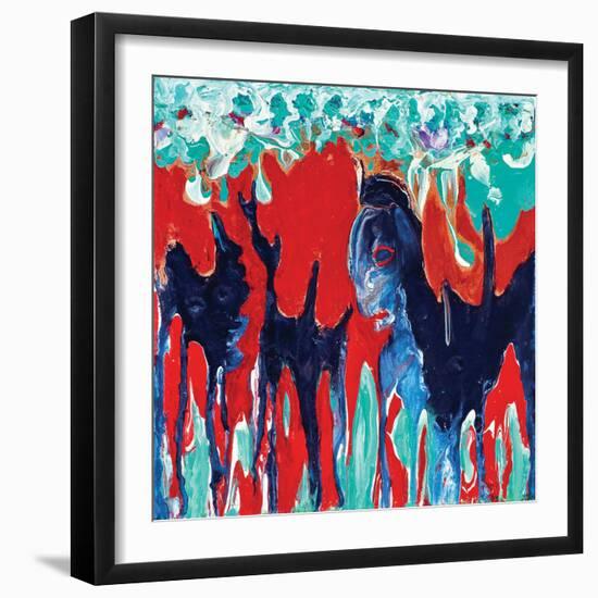 Mutant Beasts, 2011-Carolyn Mary Kleefeld-Framed Giclee Print